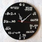 Часы-математика